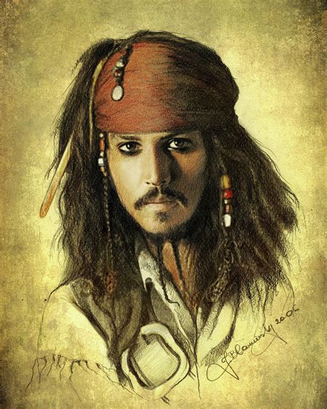 Jack Sparrow Face Paint