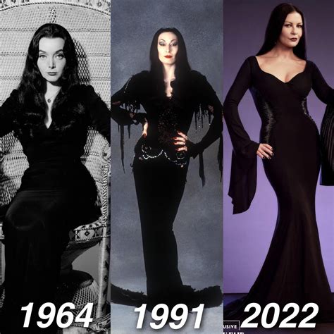 Which Morticia did you know first? Did you watch Carolyn Jones on the ...