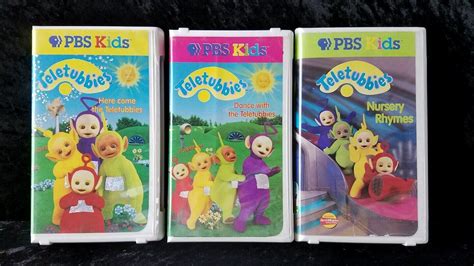 Teletubbies Vol 2 And 3 Dance With The Nursery Rhymes Pbs Kids Vhs Tape | Images and Photos finder