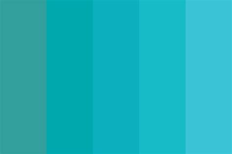 Turquoise Blue Shades Color Palette | Blue shades colors, Turquoise ...