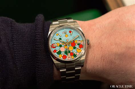 Rolex Oyster Perpetual Celebration Bubble Combines Iconic Colours in New Dials