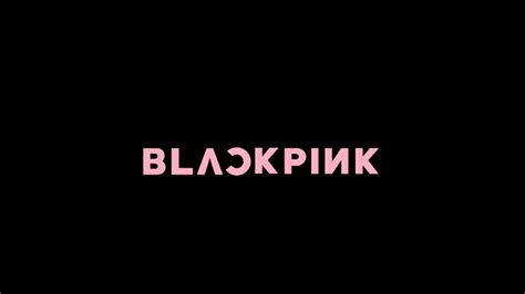 Wallpaper For Pc In Blackpink Blackpink Desktop Logo Hd Wallpapers ...