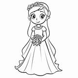 Wedding Bride Coloring Page Bride And Groom Coloring  Free sketch template