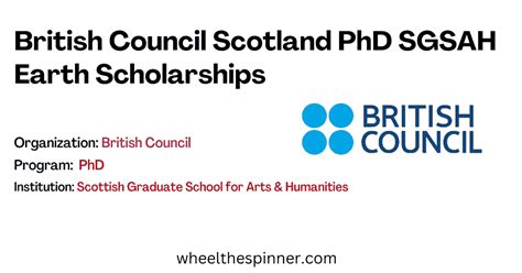 British Council Scholarships Funded Scholarships | by WheelTheSpinner | Jan, 2024 | Medium