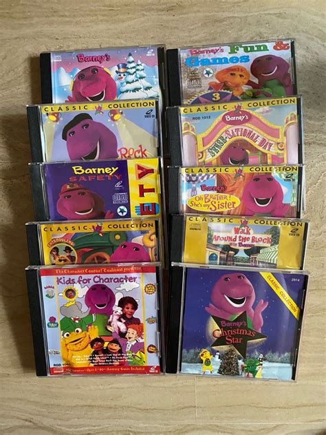 Barney’s Sing Along VCD, Hobbies & Toys, Music & Media, CDs & DVDs on Carousell