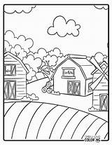 Farm Coloring Pages Free PDF Printables  Simply Love sketch template