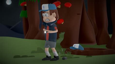 Dipper Pines from Gravity Falls - Buy Royalty Free 3D model by ...