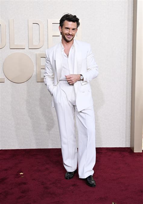 Jonathan Bailey arrives at the Red Carpet at the 81st Golden Globe ...