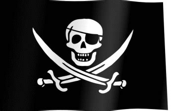 Pirate Flag GIFS | All Waving Flags