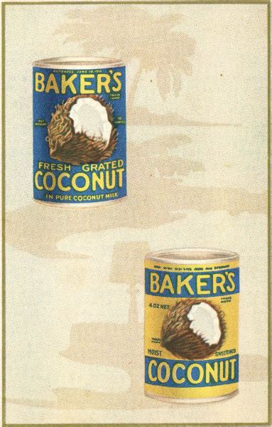 Baker’s Coconut Recipes, by The Franklin Baker Co.—a Project Gutenberg eBook