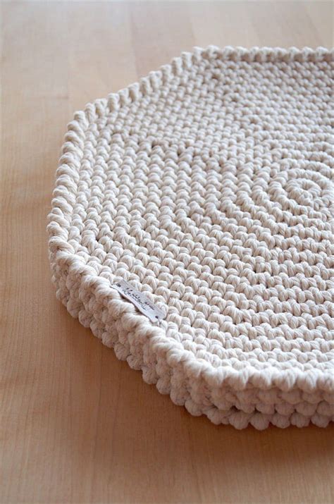 Handmade Placemats Cotton Crochet Octagon Placemats Rustic - Etsy ...