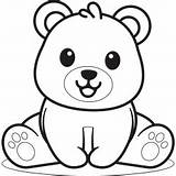 Teddy Bear Coloring Pages sketch template