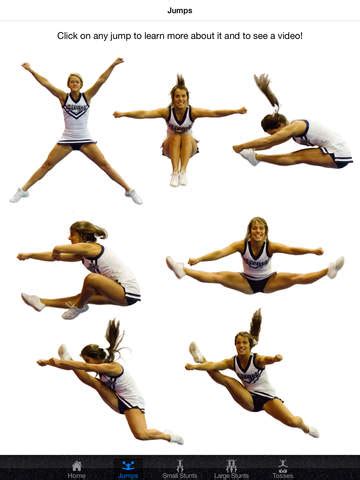 Cheerleading Stunts, Tosses, and Jumps! - appPicker