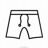 Shorts Coloring Pages sketch template