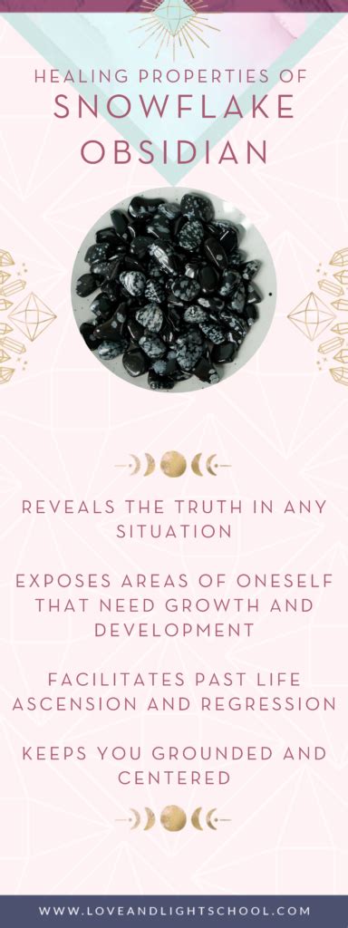 Brown snowflake obsidian healing properties - endhooli