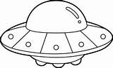 Alien Spaceship Coloring Pages & coloring book sketch template