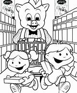 Grocery Store Coloring Page At GetColoringscom  Free Printable sketch template