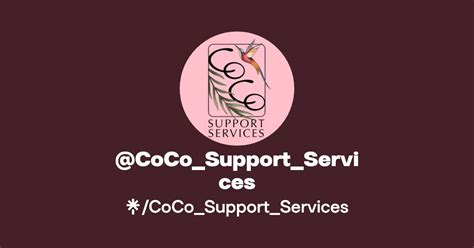 CoCo_Support_Services | Instagram, Facebook | Linktree