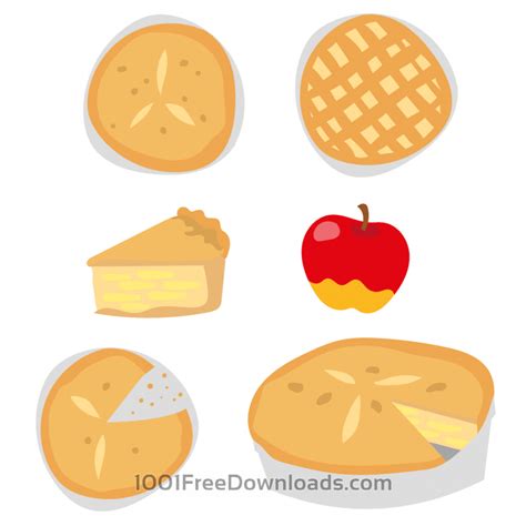 Apple Pie Vector at Vectorified.com | Collection of Apple Pie Vector ...