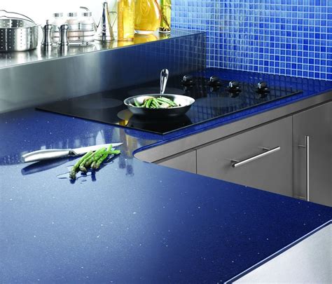 30+ Blue Quartz Countertops Kitchen – HomeDecorish