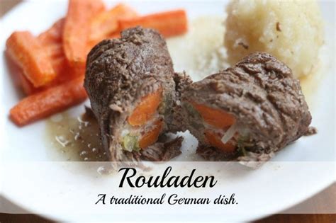 Rouladen - a special, traditional, German dish - Momcrieff