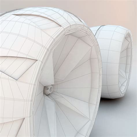 Futuristic Wheel Concept MAX 2011 3D model | CGTrader