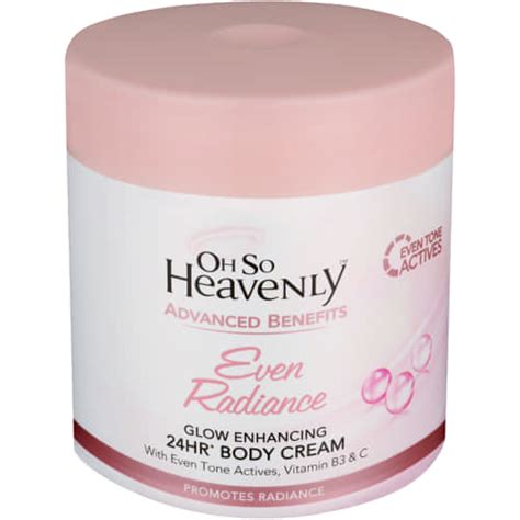 Oh So Heavenly Even Radiance Body Cream 470ml - Clicks