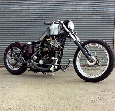 Griese Metal Works 1974 Ironhead Chopper Bobber Custom Harley Davidson Cafe Chop