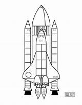 Space Shuttle Coloring Page  Etsy sketch template