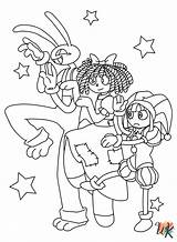 54 The Amazing Digital Circus Coloring Pages For Kids  ColoringPagesWK sketch template