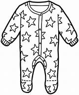 Free Printable Cute Pajamas Coloring Page  Toddler coloring Book sketch template