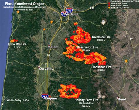 Southern Oregon Fires 2024 Map - Alex Lorrin