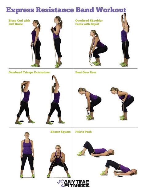 Printable Resistance Band Workout