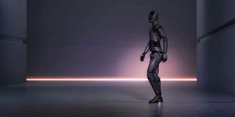 AI humanoid robot 'figure 01' assists people at work as an all-around handy helper