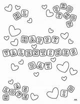 Happy Valentines Day Coloring Pages  15 Printabulls sketch template