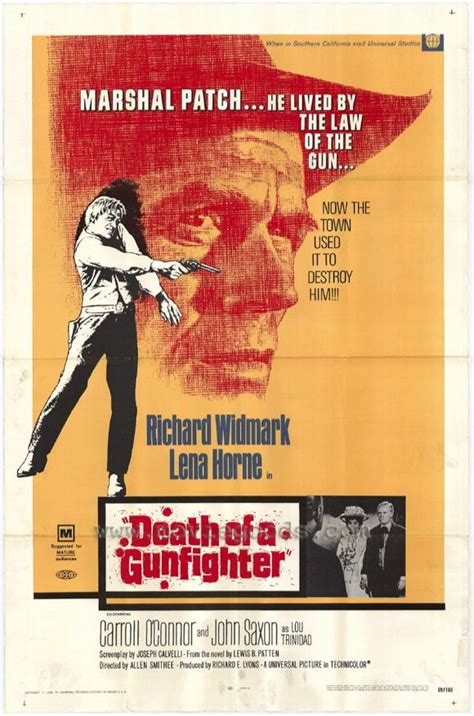 Death of a Gunfighter - movie POSTER (Style A) (27" x 40") (1969 ...