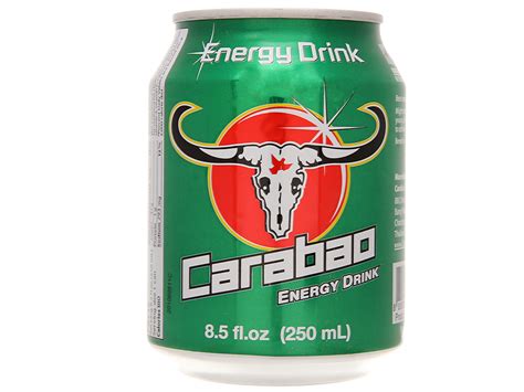 Carabao Energy Drink 250ML x 24 Can • Vietnam FMCG Exporter