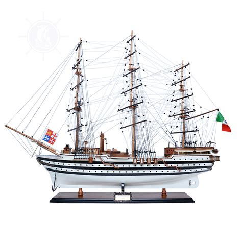 AMERIGO VESPUCCI MODEL SHIP PAINTED | Museum-quality | Fully Assembled ...