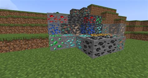 3D Ores Minecraft Texture Pack