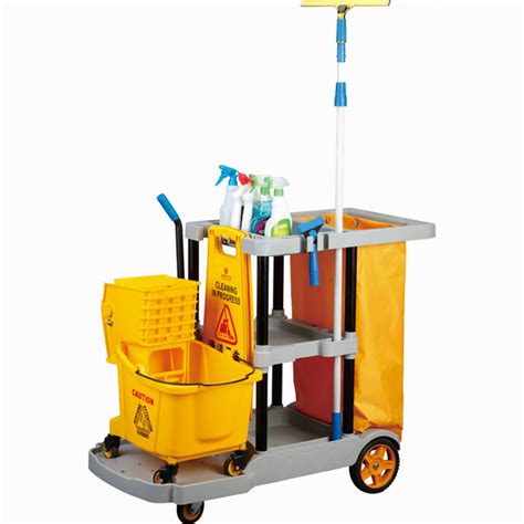 The Janitorial Cleaning Trolley Set