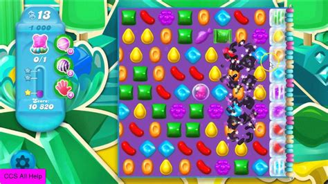 Candy Crush Soda Saga Level 1000! NO BOOSTERS - YouTube