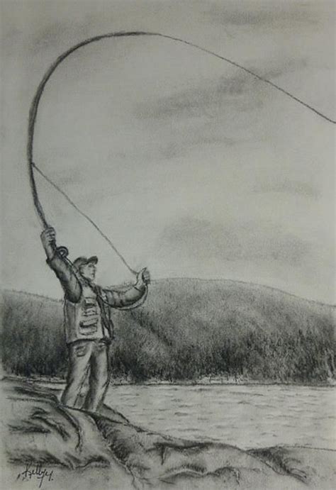 Fly Fishing | Fly fishing art, Fly fishing, Fish drawings