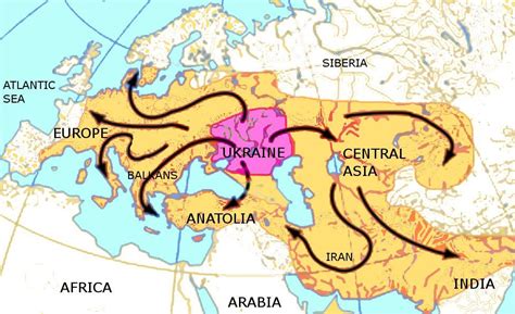 pontic steppes peoples | ... -Europeans Originated on the Pontic ...