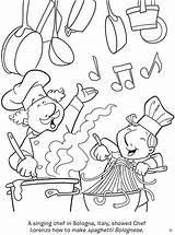 Food Coloring Pages – Printable sketch template