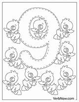 Numbers Coloring Pages Printable sketch template