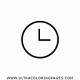 Clock Face Coloring Pages  Ultra sketch template