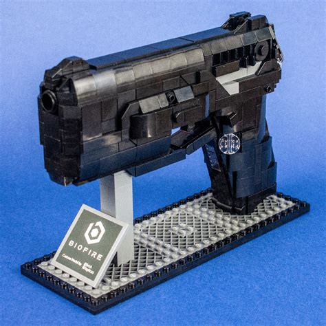 Instructions for Custom LEGO Biofire Smart Gun | Brick Replicas