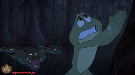 princess and the frog swamp alligator attack - YouTube