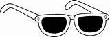 Sunglasses Outline Clip Art Sketch Coloring Page sketch template