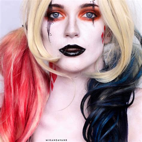 Harley Quinn Inspired Makeup - Mugeek Vidalondon